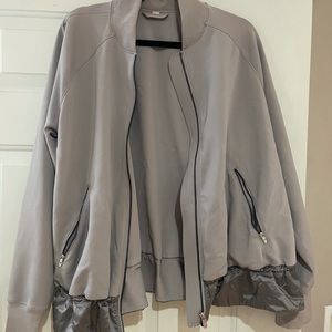 Lululemon gray bomber